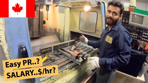 cnc machine jobs in canada|cnc machinist salary in Canada.